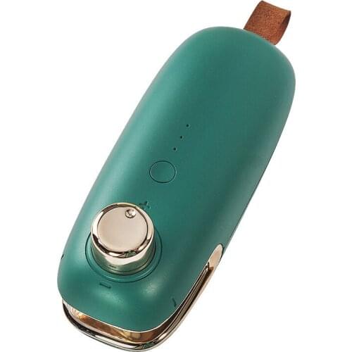 Mini Portable Vacuum Sealer USB Rechargeable Electric Vacuum Packing Machine Pressing Plastic Bag Sealer 3 Gear Adjustment