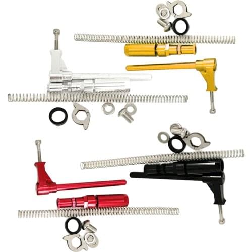 Bicycle Derailleur Set Chain Pusher Spring Kit Fit for Brompton Folding Bike 2-7 Speeds