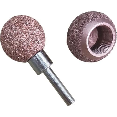 1pc Buffing Wheel Tungsten Carbide Rasp / Contour Cup with Arbor Adaptor Wheel Grind Ball Rasp Professional Tire Repair Tool
