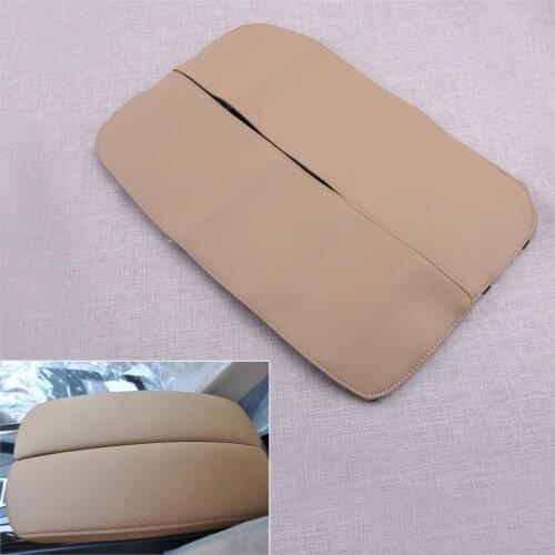 2Pcs/Set Beige Center Console Armrest Cover Fit For BMW X5 E70 X6 E71 2008 2009 2010 2011 2012 2013