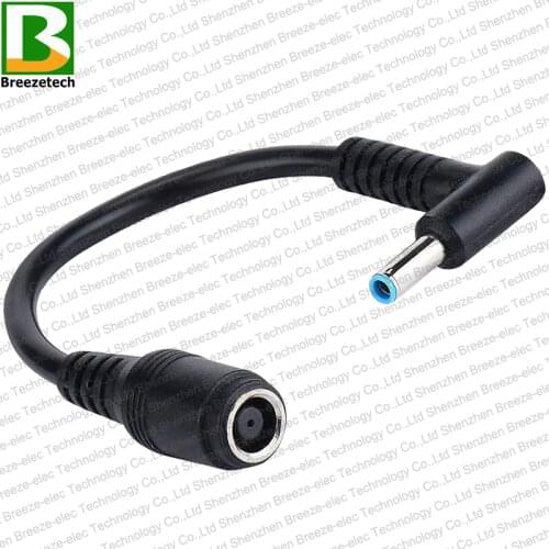 Adapter Power Supply 7.4x5.0mm to 4.5x3.0mm Tip Connector Converter for HP Replacement Laptop Charger HP Power Cord