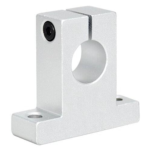 3D printer accessories, linear guide bearing aluminum support, T-shaped guide shaft bracket bearing, axis fixing seat