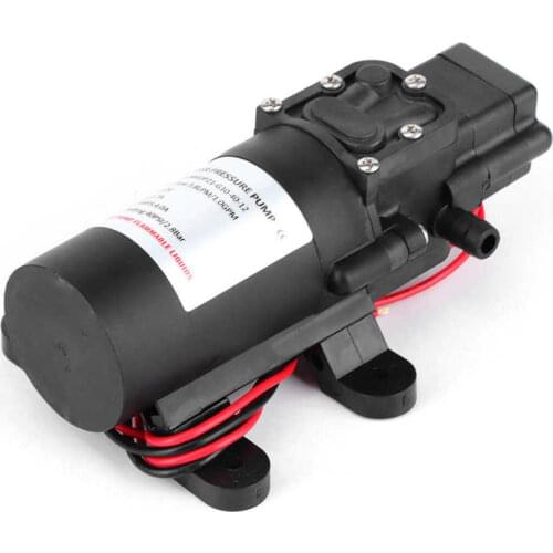 Boat accessories marine Marine Hardware 12V DC 1 0GPM 40PSI Diaphragm Pump High Pressure Self-Priming 3/8in Barb Port for Car