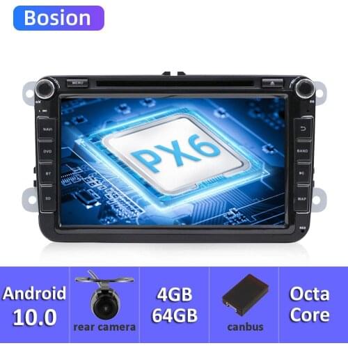 Android 10 Car DVD player GPS Navigation Car Radio For Volkswag/Golf/Tiguan/Skoda/Seat/Altea/Skoda Wifi Bluetooth Rear Camera 4G