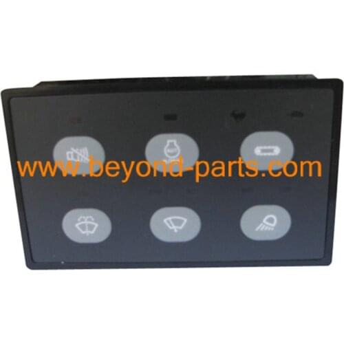 Free shipping 320c 330c excavator lamp and wiper control panel 163-6701