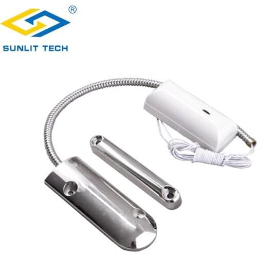 Wireless Rolling Shutter Door Gate Sensor Alarm System For Home Security 433MHz Magnetic Switch Door Contact Sensor Detector