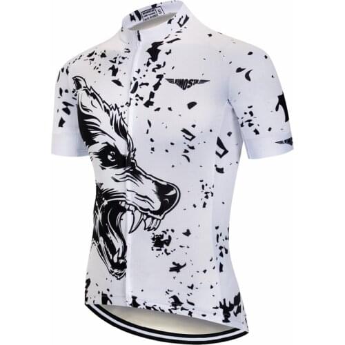 Road cycling jersey 2018 Men Bike jersey Short sleeve Mountain bicycle Tops summer MTB clothing Pro Team Maillot Ciclismo Skull