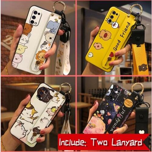 Dirt-resistant Anti-dust Phone Case For OPPO Realme X7/Q2 Pro Back Cover Kickstand New Cover Soft