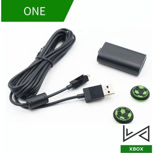 Rechargeable Batteries Cable For Xbox One Controller Charging Battery Kit Charger USB Cord