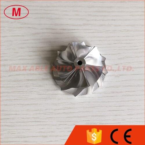 KP39 reverse 41.00/50.96mm 6+6 blades high performance milling/aluminum 2618/Billet compressor wheel