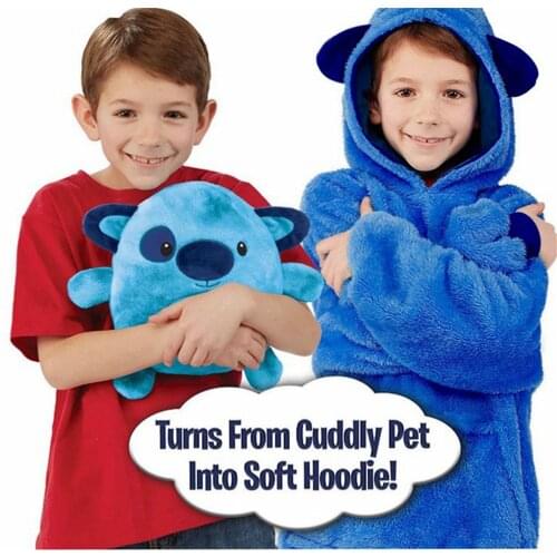 New home childrens pajamas in winter hugler pets Pet-shaped pajamas