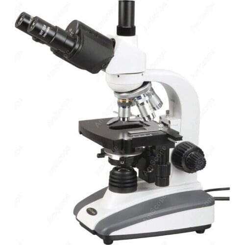 Trinocular Biological Compound Microscope--AmScope Supplies LED Trinocular Biological Compound Microscope 40X-2500X T360C