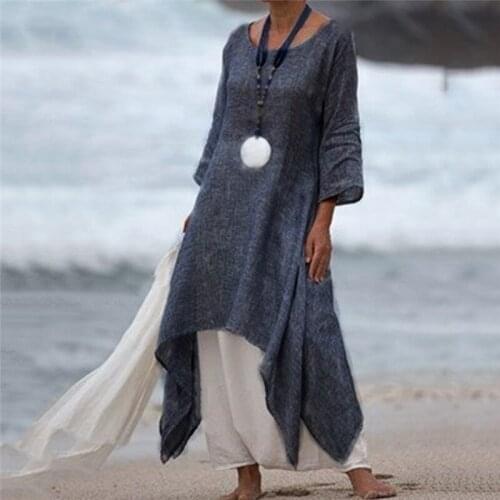 ULILICOO Fashionable Shirt Dresses