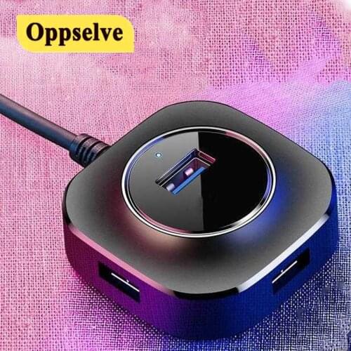 USB HUB 4 Ports USB 3.0 Splitter With USB Hub 2.0 Power Mini Multiple USB Expander High Speed Adapter Accessories For Laptop PC