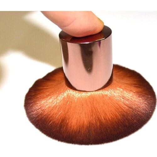 1Pc Big Size Portable Makeup Brush Blush Brush Powder Brush Highlighter Brush Multi-Function Kabuki Brush Makeup Tool for Women