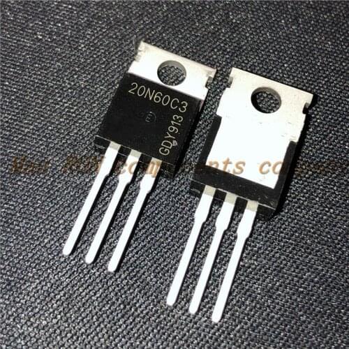 10PCS/LOT SPP20N60C3 20N60C3 TO220 TO-220 SPP20N60 In Stock