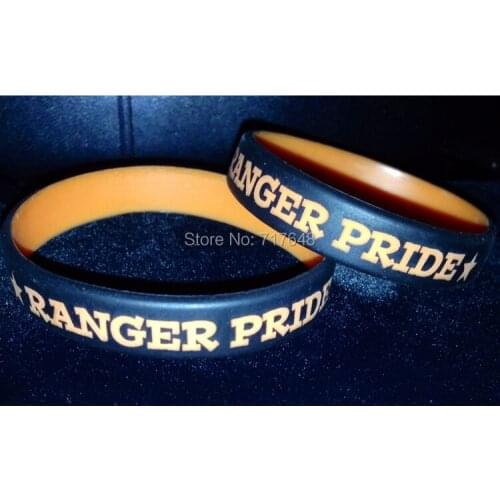 200pcs RANGER PRIDE wristband silicone bracelets free shipping by FEDEX