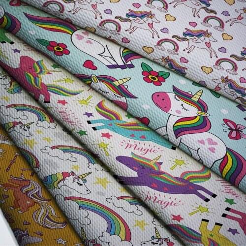 50cm*140cm Flower Printed Printed Bullet Texture Liverpool Fabric For clothing Stretch Knit Fabric For Hair Band K723
