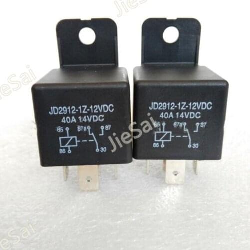 5pin 12VDC 40A high quality Auto Relay With Iron Bracket Air Conditioning Fan