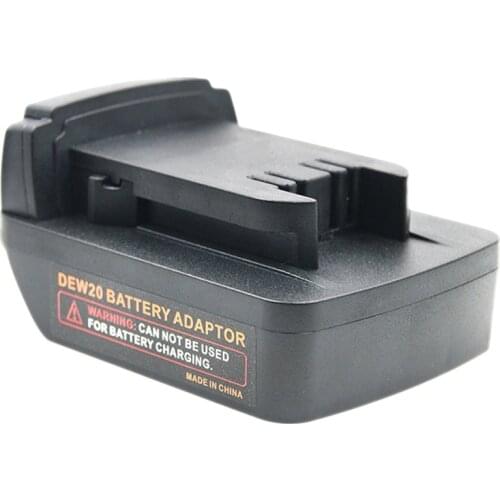 Battery Adapter for Dewalt DCB200 DCB205 Li-Ion Battery to for Milwaukee M18 Battery Adapter Current Converter