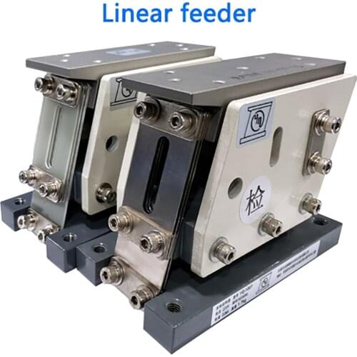 220V Automatic Feeding Machine Linear Feeder Direct Vibration Feeder Vibrating Plate Controller Flat Vibration Feeder 100L