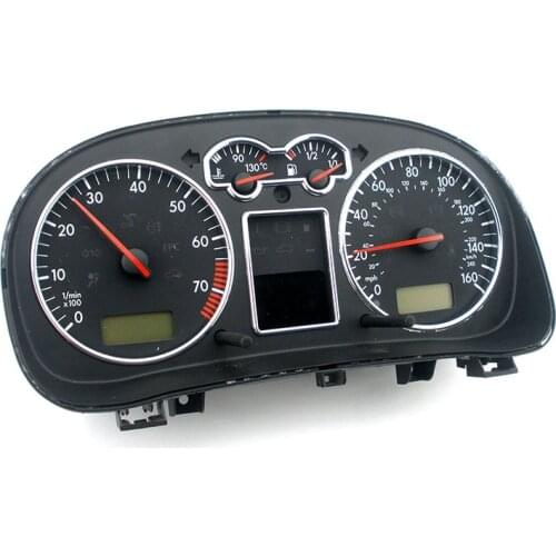 Car plastic Speed air switch Meter Decor Matt Chrome Gauge Cluster Bezal Dashboard ring dial trim For VW MK4 Golf Jetta GTI GLI