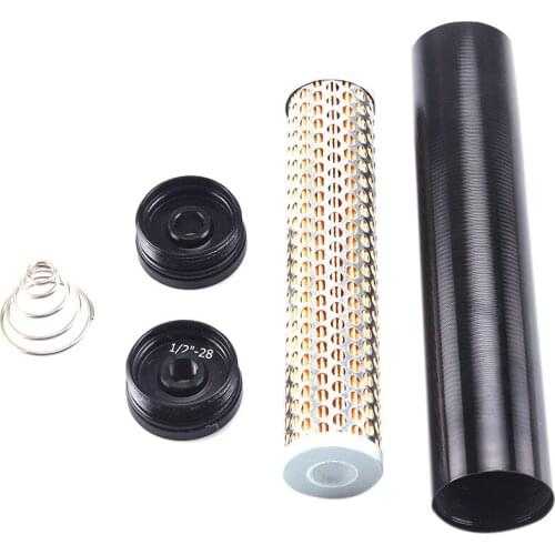 Car Fuel Filter Suit Napa 4003 WIX 24003 1/2"-28 Bore Fuel Filter Billet Aluminum Low Profile Fuel Filter Car Accessories