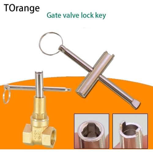 Tap water key, water meter, front valve key, triangle gate valve, anti-theft water gate valve, switch key, key driver, wrench