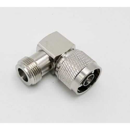 L16 N type RF Coaxial conversion connector N male to N female Right angle adapter High quality copper
