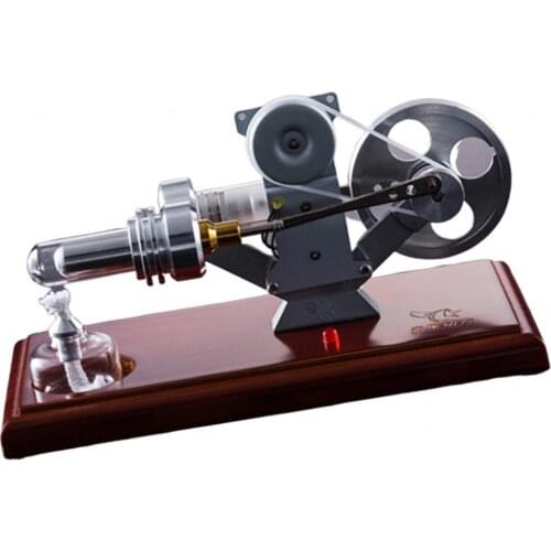 Stainless Steel Stirling Engine Model Educational Toy Kids Gift Set
