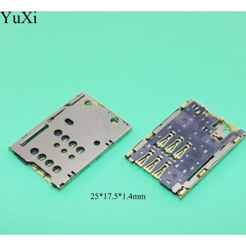 YuXi For Nokia N8 C7 C700 Sim Card Reader Module Slot Tray Holder Socket Repalcement Part With Tracking Number 25*17.5*1.4mm