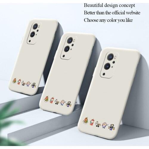 Leisurely Monk Phone Case For Oneplus 9 9pro 9r 8t 8 8pro 7pro 7 7t 7tpro Liquid Silicone Cover