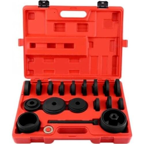 23Pcs Front Wheel Drive Bearing Removal Tools Set Bearing Removal Adapter Puller Pulley Tool Kit