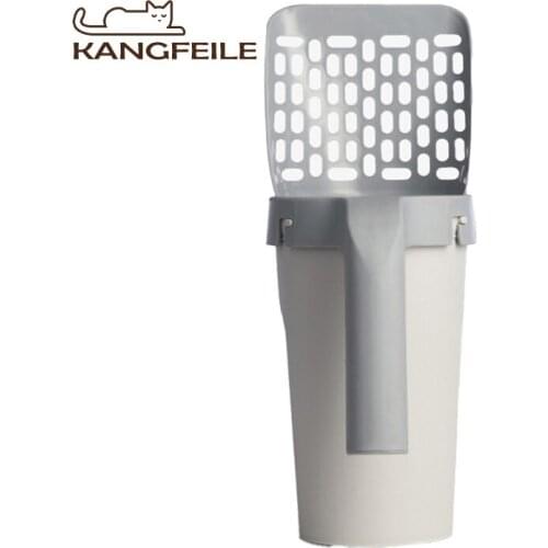 KANGFEILE Plastic Cat Litter Scoop Pet Care Sand Waste Scooper Shovel Hollow Cleaning Tool Lightweight Durable Easy to Clean