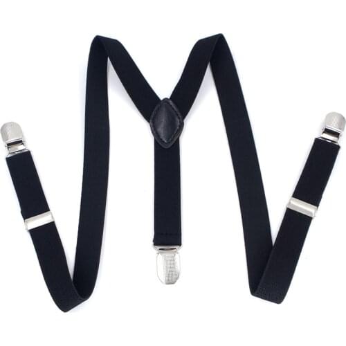 JIERKU Suspenders Baby Suspenders Kids Braces 3Clips Suspensorio Fashion Trousers Strap 2.5*65cm