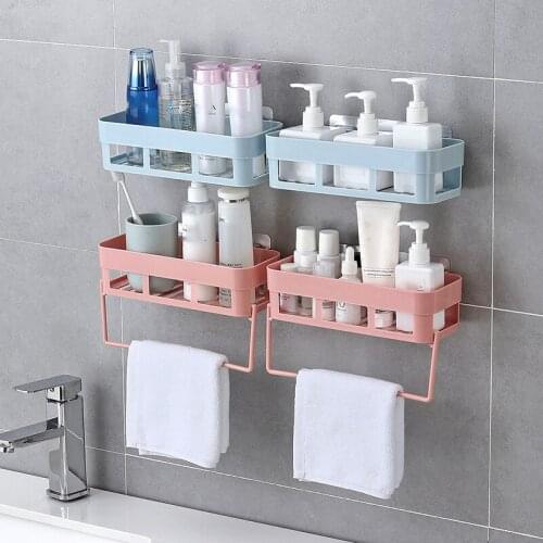 Bathroom Shelf Corner Shelf Kitchen Spices Storage Rack Bathroom Corner Shelf Shower Storage Wall Holder Bathroom Accessories