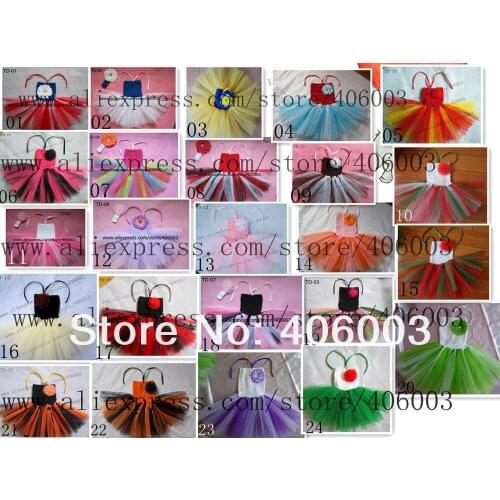 Retail tulle halloween party princess birthday dresses for toddlers tutu dress baby girl clothing free shipping