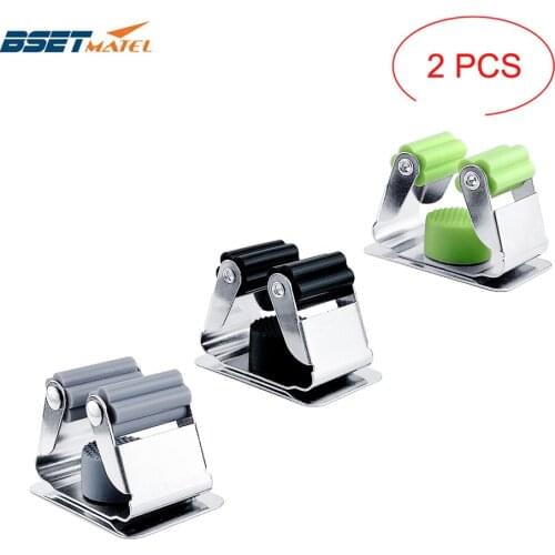 2PCS/Lot Stainless Steel Fishing Rod Clips Club Positioning Clamps Holder Fixing Rack Wall Mount Rod Collection Rack Storage
