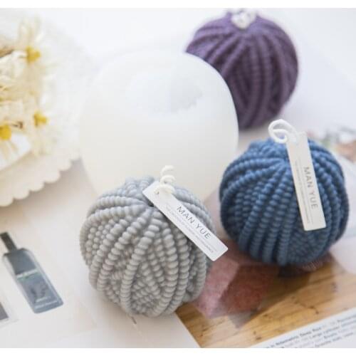 1 Pcs Aromatherapy Candle Mold Handmade Diy Aromatherapy Candle Silicone Mold Handmade Soap Model Plaster