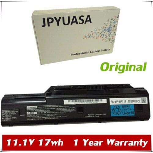 7XINbox 11.1V 17WH Original PC-VP-WP114 Laptop Battery For NEC WP103 WP104 WP127 PC-VP-WP104 PC-VP-WP114 PC-VP-WP127