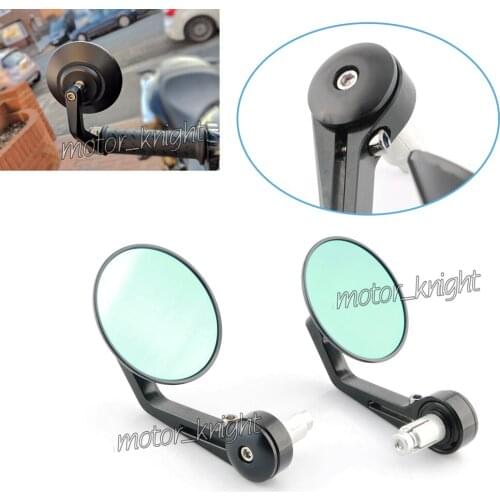 CNC Motorcycle End Bar Side Mirror 7/8"Angle Adjustable Rearview Mirrors For BMW C400X 2018/R nineT pure Scrambler Racer K1600