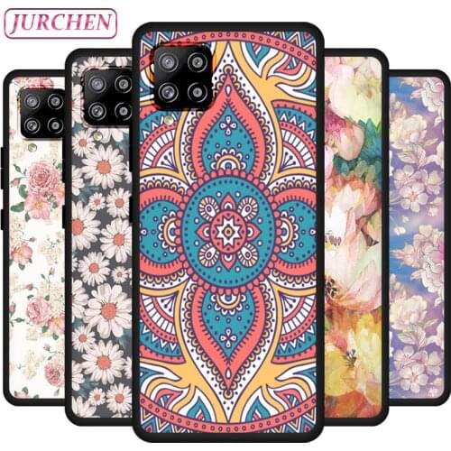 JURCHEN Silicone Phone Case For Samsung Galaxy A42 5G Fashion Cute Cartoon Pattern For Samsung Galaxy M42 5G TPU Thin Back Cover