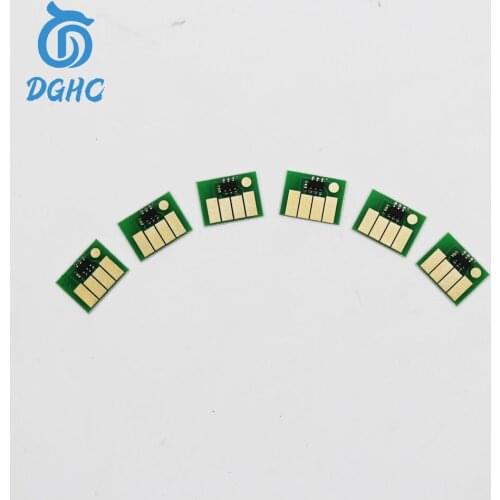 6pcs/lot Chip for HP 72 Ink Cartridge Auto Reset Chip for HP Designjet T610 T620 T770 T790 T1100 T1200 T1120 T1300 T2300 printer