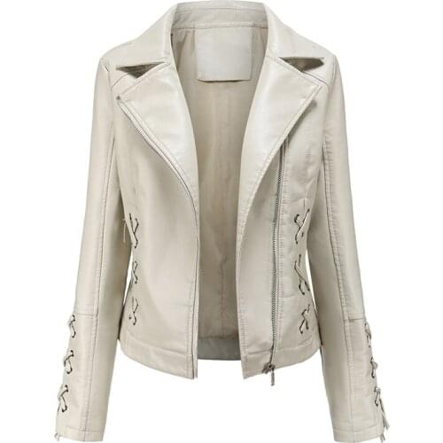 FANTIGO Women's Leather Jackets