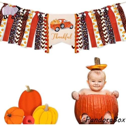 Newborn Photography Background Props Infant Baby 1st Birthday Halloween Party Decorations Banner Supplies Photo Shoot Backdrops