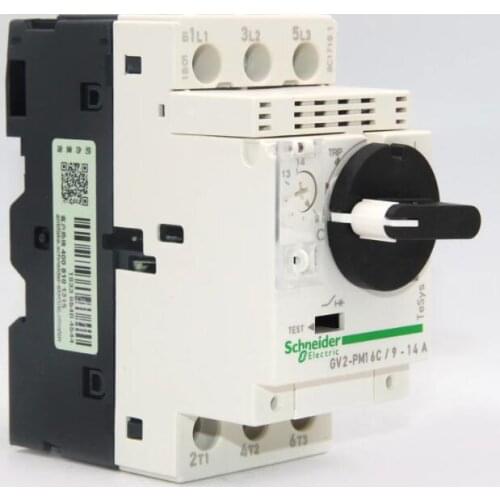 GV2-PM16C 9.0-14A GV2PM16C TeSys motor circuit-breaker, rotary knob, 9-14A