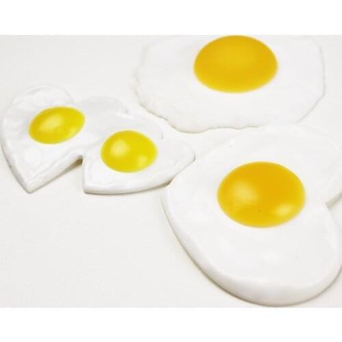 Artificial Foods &amp Vegetables Simulation Poached Egg Simulation Fried Egg Physical Food Display Display Product Kitchen Cabin