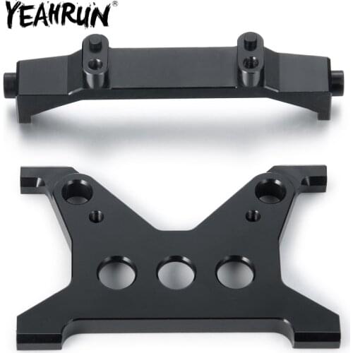 YEAHRUN Metal Aluminum Frame Support Battery Fixing Bracket Mount for Axial SCX10 III AXI03007 1/10 RC Crawler Car Upgrade Parts