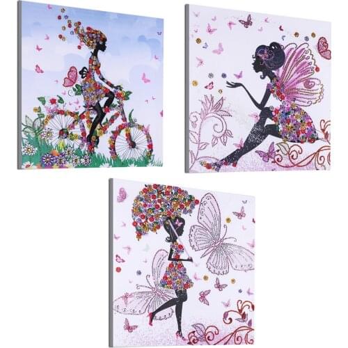 DIY Special Shaped Diamond Art Kits Diamond Embroidery Painting Drill Mosaic Art Craft for Home Wall Decor New 2020