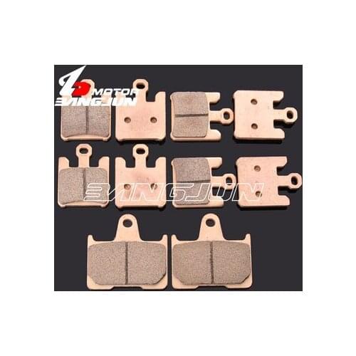 Motorcycle Front Rear Metal Brake Pads For SUZUKI GSXR1000 K3 2003-2004